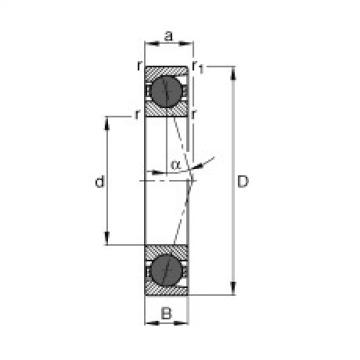 Bantalan HCB7215-C-T-P4S FAG