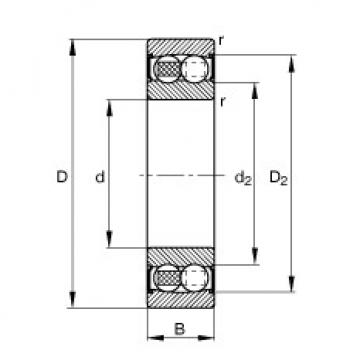 Bantalan 2205-2RS-TVH FAG