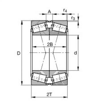 Bantalan 32221-XL-DF-A230-280 FAG