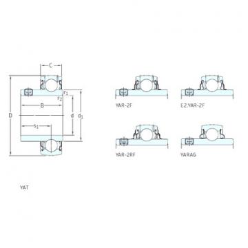 Bantalan E2.YAR206-103-2F SKF