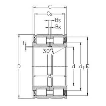 Bantalan NNF5015-2LS-V NKE