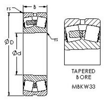 Bantalan 23052MBKW33 AST