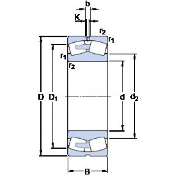 Bantalan 239/630 CA/W33 SKF