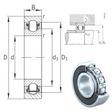 Bantalan BXRE212-2RSR INA