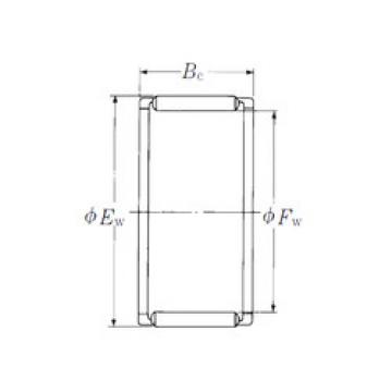 Bantalan FWF-687430 NSK