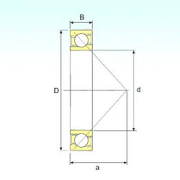 Bantalan 7311 B ISB