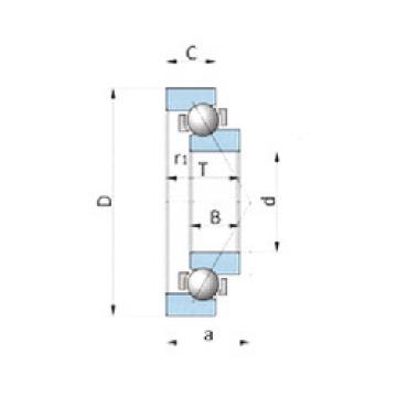 Bantalan SF05A26PX1 NTN