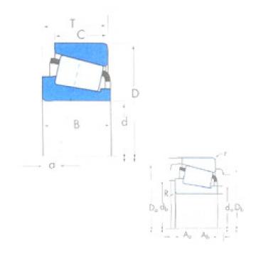 Bantalan HH221440/HH221410 Timken