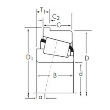 Bantalan 1986/1932-B Timken