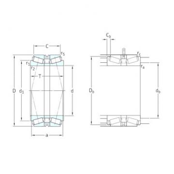 Bantalan 32228T158J2/DB SKF