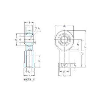 Bantalan SIKB10F/VZ019 SKF