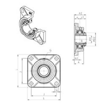 Bantalan UKF326H SNR