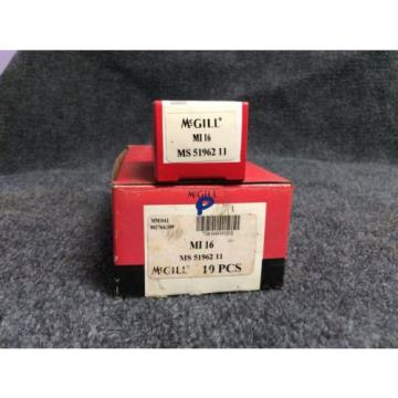 McGill Precision Bearings MI 16, MS 51962 11