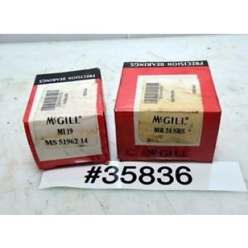 1 Lot of McGill Bearings MR 24 SRS, MS 51962 14 (Inv.35836)