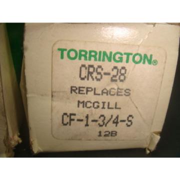 NEW TORRINGTON, FAFNIR CRS-28, CAM FOLLOW, BEARING, REPLACES MCGILL CF-1-3/4-S,