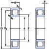 Bantalan NU 328 ECM/C3VL2071 SKF #1 small image