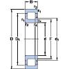 Bantalan NUP 209 ECM SKF