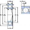 Bantalan 71919 ACE/P4AH1 SKF