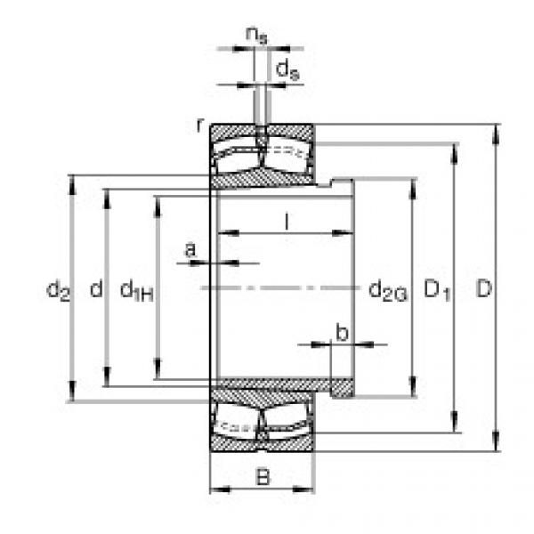 Bantalan 22222-E1-K + AHX3122 FAG #1 image