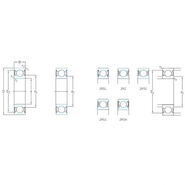 Bantalan W625-2RS1 SKF #1 image