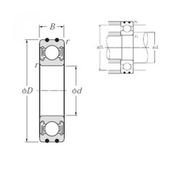 Bantalan AC-6308LLB NTN #1 image