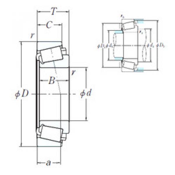 Bantalan EE134100/134143 NSK #1 image