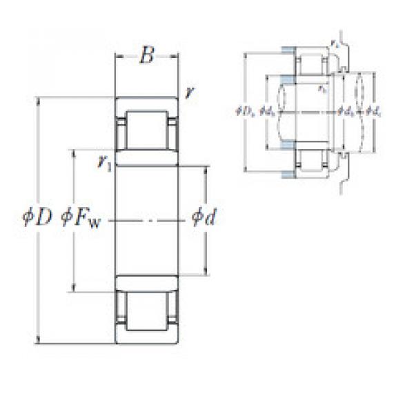 Bantalan NU 319 NSK #1 image