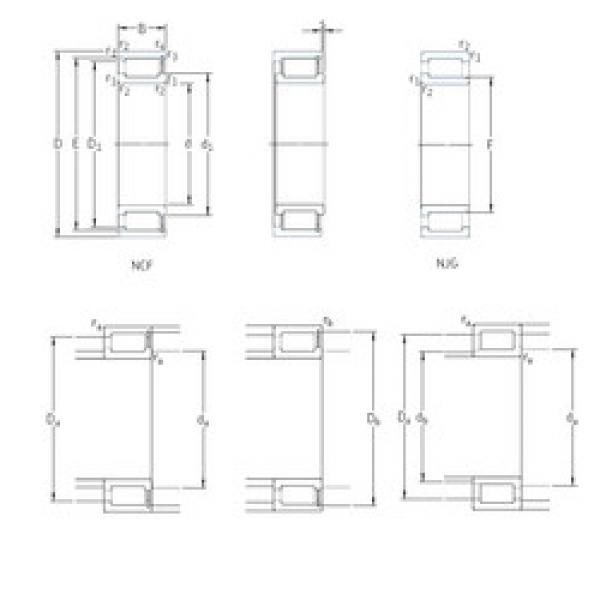 Bantalan NCF3012CV SKF #1 image