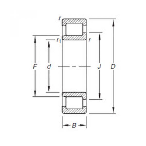 Bantalan NJ2203E.TVP Timken #1 image