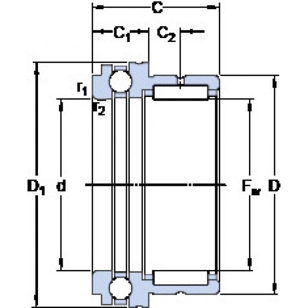 Bantalan NKX 25 SKF #1 image