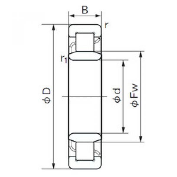 Bantalan NU 238 E NACHI #1 image