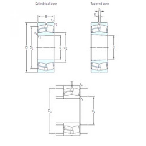 Bantalan 22232CCK/W33 SKF #1 image