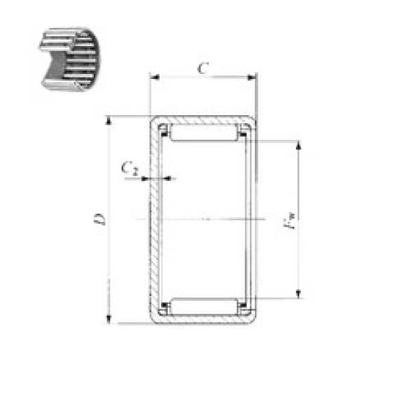 Bantalan BHAM 1624 IKO #1 image