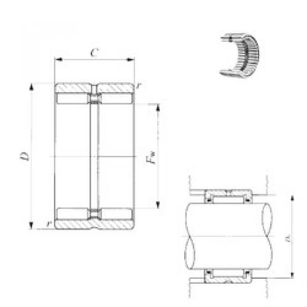 Bantalan GTR 11515350 IKO #1 image