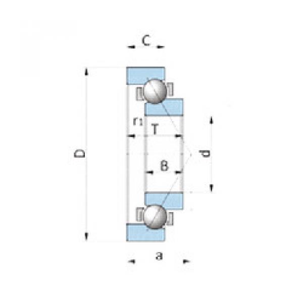 Bantalan BA260-3 NSK #1 image