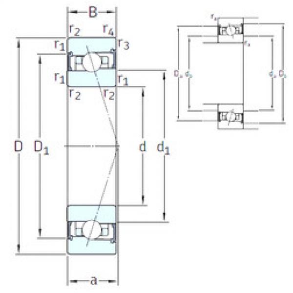 Bantalan HX45 /S/NS 7CE3 SNFA #1 image