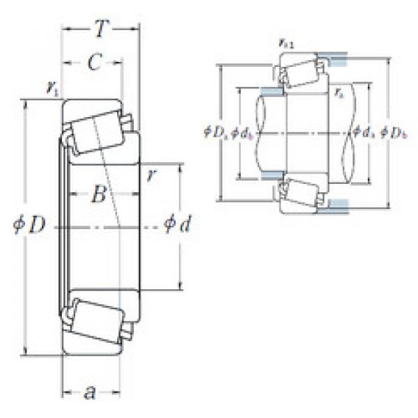 Bantalan 766/752 NSK #1 image