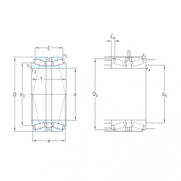 Bantalan 32228T158J2/DB SKF #1 image