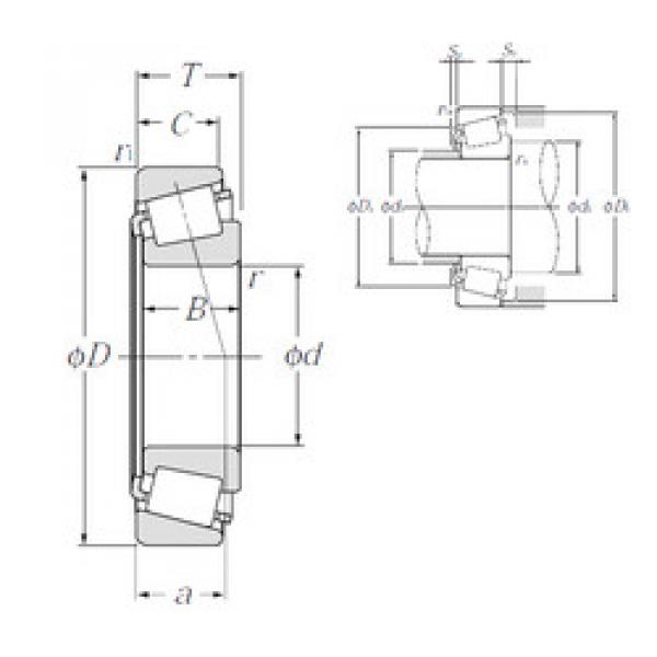 Bantalan 30218U NTN #1 image