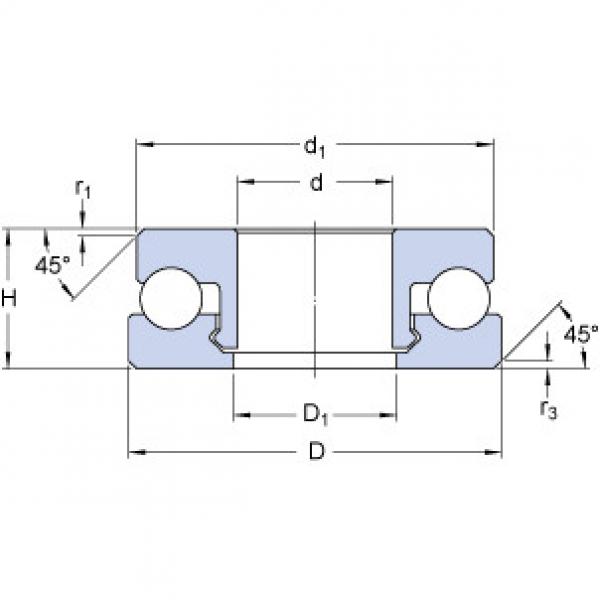 Bantalan 51305 V/HR11Q1 SKF #1 image