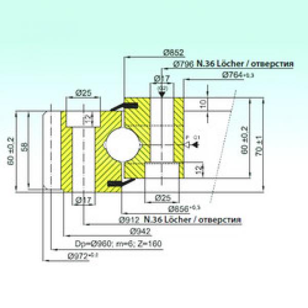 Bantalan EB1.25.0854.200-1SPPN ISB #1 image