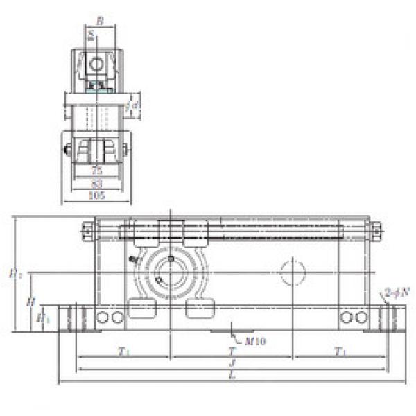 Bantalan UCTU211-600 KOYO #1 image