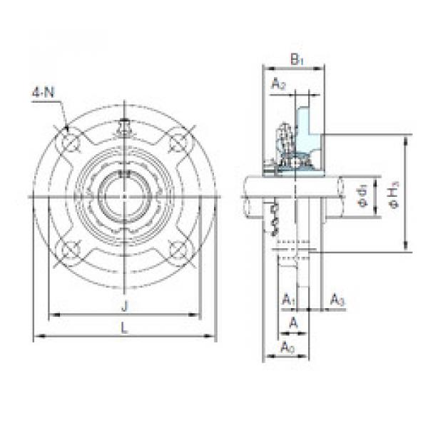 Bantalan UKFC210+H2310 NACHI #1 image