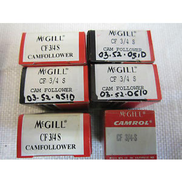 MCGILL CF ¾ S CAM FOLLOWER (6 PCS) #1 image