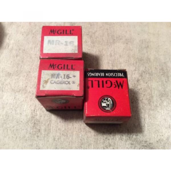 3- MCGILL   /bearings #MR-16,30 day warranty, free shipping lower 48! #3 image