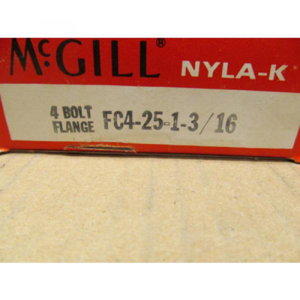 1 NIB MCGILL FC4-25-1-3/16 FC42513/16 FC4251316 4 BOLT FLANGE BLOCK 1 3/16&#034; BORE #2 image