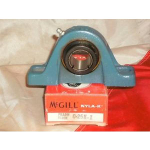 McGILL C-25-K-1 NYLA-K PILLOW BLOCK BEARING C25K1 #1 image