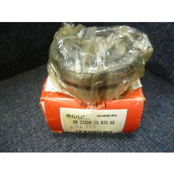 McGill SB 22309 C3 W33 SS Spherical Roller Bearing #1 image