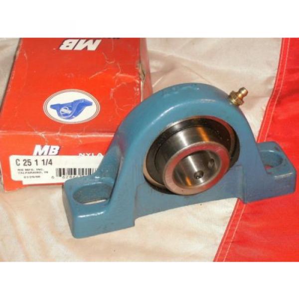 MB MCGILL C-25-1-1/4 NYLA-K PILLOW BLOCK BEARING C2511/4 #1 image